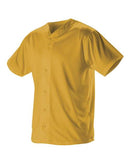 Alleson Athletic - Full Button Lightweight Baseball Jersey - 52MBFJ