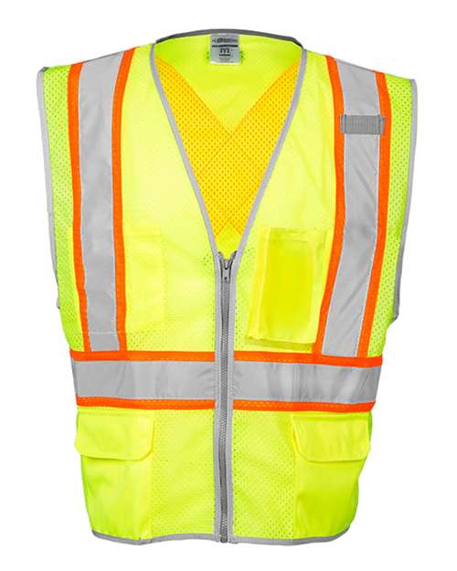 Kishigo - Premium Brilliant Series® X Back Dual Compliant Vest - 1576-1577