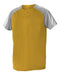 Alleson Athletic - Two Button Henley Baseball Jersey - 5063CH