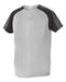 Alleson Athletic - Youth Two Button Henley Baseball Jersey - 5063CHY