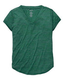 Boxercraft - Women's Snow Heather V-Neck T-Shirt - T34