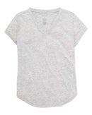 Boxercraft - Women's Snow Heather V-Neck T-Shirt - T34