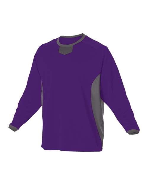 Alleson Athletic - Long Sleeve Pullover Practice Jersey - 598BBL