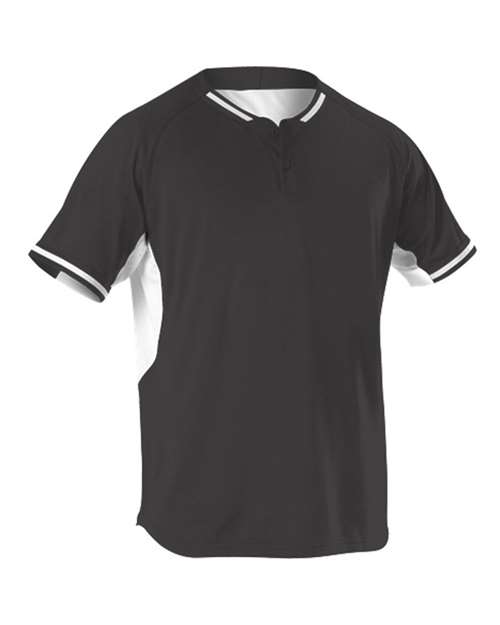 Alleson Athletic - Two Button Baseball Jersey - 524PD