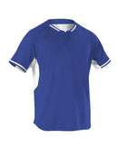 Alleson Athletic - Youth Two Button Baseball Jersey - 524PDY