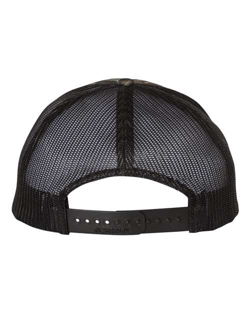 Richardson - Patterned Snapback Trucker Cap - 112P