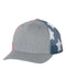 Richardson - Printed Mesh-Back Trucker Cap - 112PM