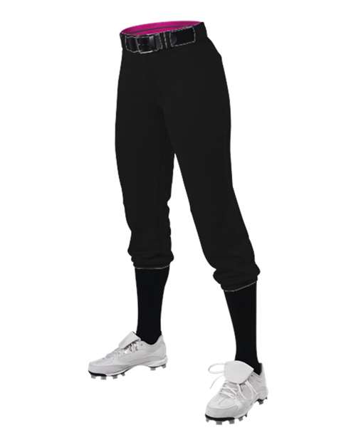 Alleson Athletic - Girls' Belted Speed Premium Fastpitch Pants - 615PSG