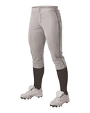 Alleson Athletic - Women's Belted Piped Fastpitch Pants - 625PBW