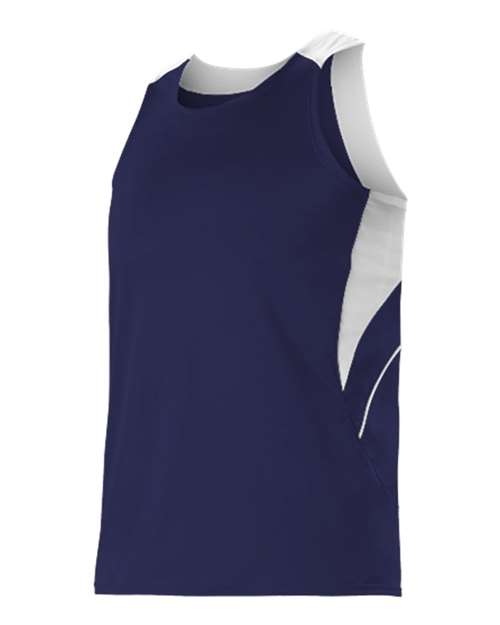 Alleson Athletic - Loose Fit Track Tank - R1LFJ