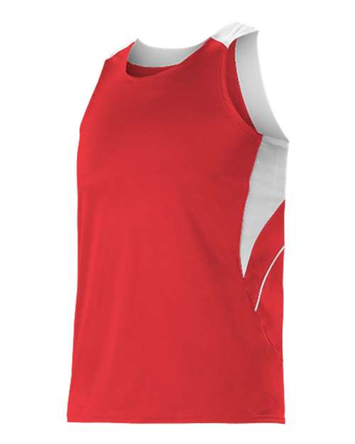 Alleson Athletic - Loose Fit Track Tank - R1LFJ