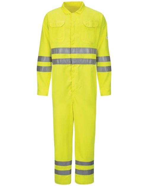 Bulwark - Hi-Vis Deluxe Coverall with Reflective Trim - CoolTouch® 2 - 7 oz. - CMD8