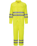 Bulwark - Hi-Vis Deluxe Coverall with Reflective Trim - CoolTouch® 2 - 7 oz. Long Sizes - CMD8L