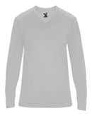 Badger - Ultimate SoftLock™ Women's V-Neck Long Sleeve T-Shirt - 4064