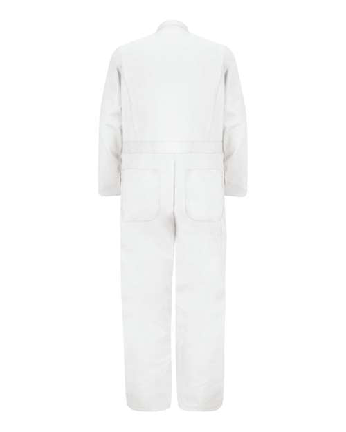 Red Kap - Button-Front Cotton Coverall Additional Sizes - CC16EXT