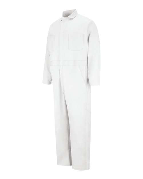 Red Kap - Button-Front Cotton Coverall Additional Sizes - CC16EXT