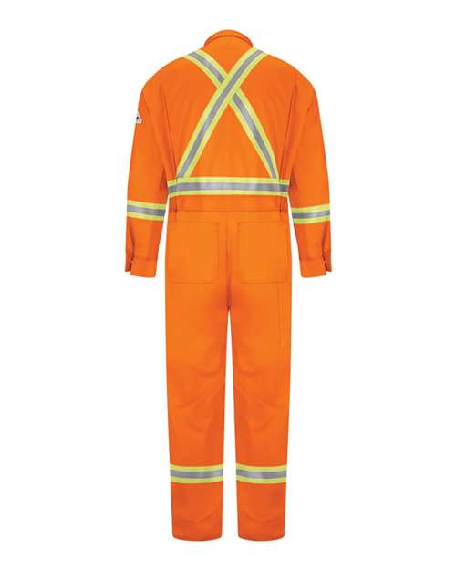 Bulwark - Premium Coverall with CSA Compliant Reflective Trim - EXCEL FR® ComforTouch® - Long Sizes - CLBCL