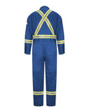 Bulwark - Premium Coverall with CSA Compliant Reflective Trim - EXCEL FR® ComforTouch® - Long Sizes - CLBCL