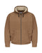 Bulwark - Brown Duck Hooded Jacket - EXCEL FR® ComforTouch® - Long Sizes - JLH4L