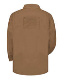 Bulwark - Brown Duck Lineman's Coat - EXCEL FR® ComforTouch® - Long Sizes - JLC4L