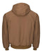 Bulwark - Insulated Brown Duck Hooded Jacket with Knit Trim - JLH6