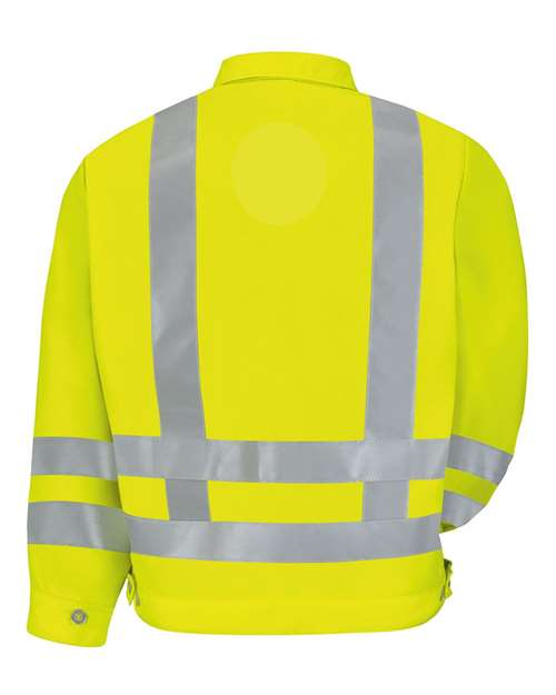 Red Kap - Hi-Visibility Ike Jacket - JY32