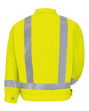 Red Kap - Hi-Visibility Ike Jacket - Long Sizes - JY32L