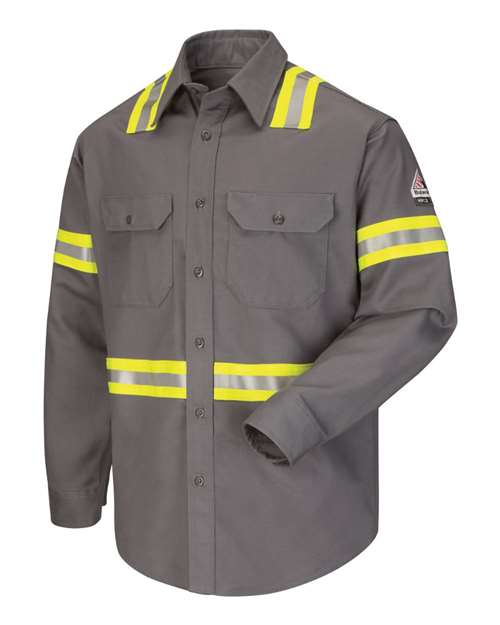 Bulwark - Enhanced Visibility Uniform Shirt - Long Sizes - SLDTL