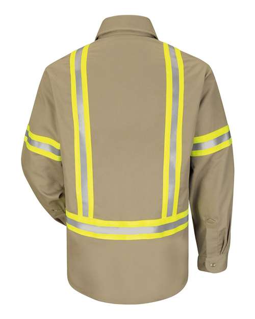 Bulwark - Enhanced Visibility Uniform Shirt - Long Sizes - SLDTL