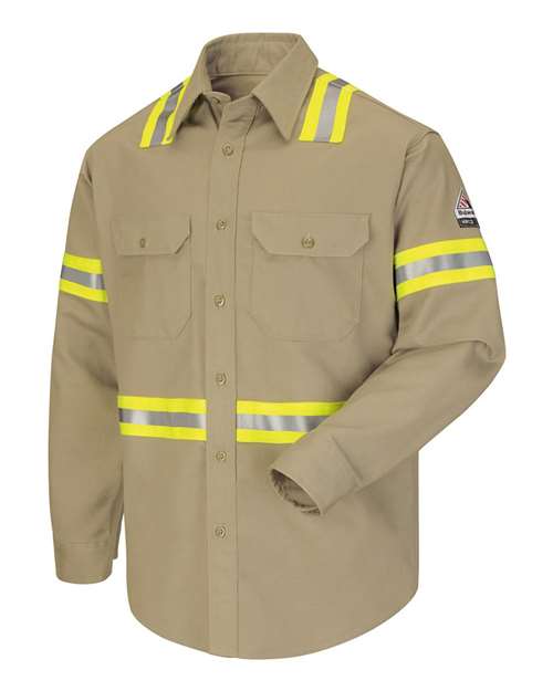 Bulwark - Enhanced Visibility Uniform Shirt - Long Sizes - SLDTL