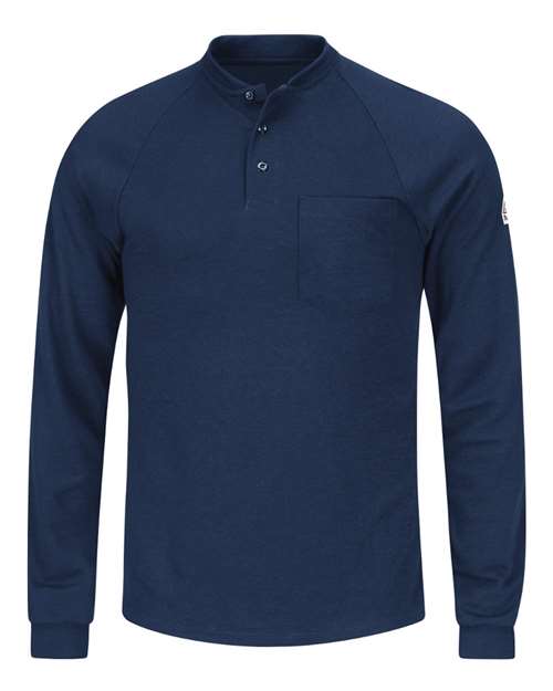 Bulwark - Long Sleeve Henley Shirt- CoolTouch®2 - SML2