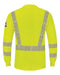 Bulwark - Hi-Visibility Lightweight Long Sleeve Henley - SML4