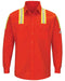 Bulwark - Enhanced Visibility Long Sleeve Uniform Shirt - Long Sizes - SLATORL