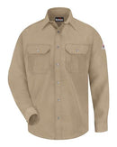 Bulwark - Snap-Front Uniform Shirt - Nomex® IIIA - 4.5 oz. - Long Sizes - SNS2L