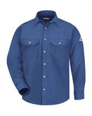 Bulwark - Snap-Front Uniform Shirt - Nomex® IIIA - 6 oz. - Long Sizes - SNS6L