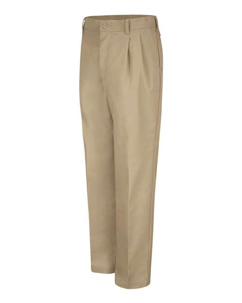 Red Kap - Pleated Work Pants - Odd & Extended Sizes - PT32EXT