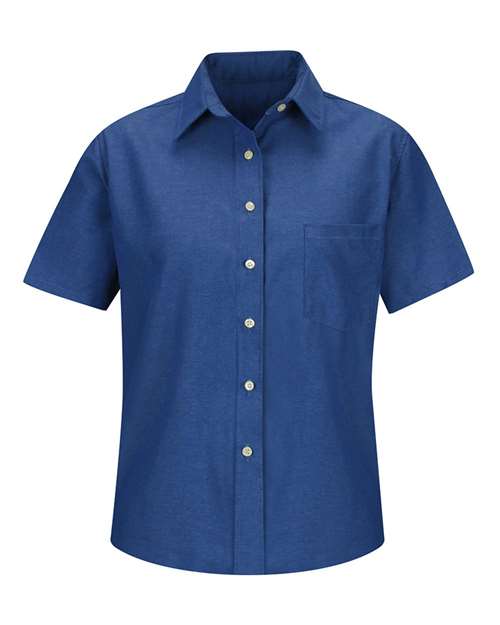 Red Kap - Women's Short Sleeve Oxford Dress Shirt - SR65