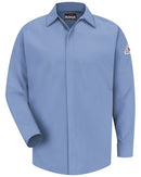 Bulwark - Concealed-Gripper Pocketless Long Sleeve Shirt - CoolTouch® 2 - Long Sizes - SMS2L