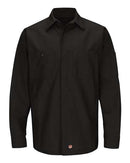 Red Kap - Long Sleeve Automotive Crew Shirt - Long Sizes - SY10L