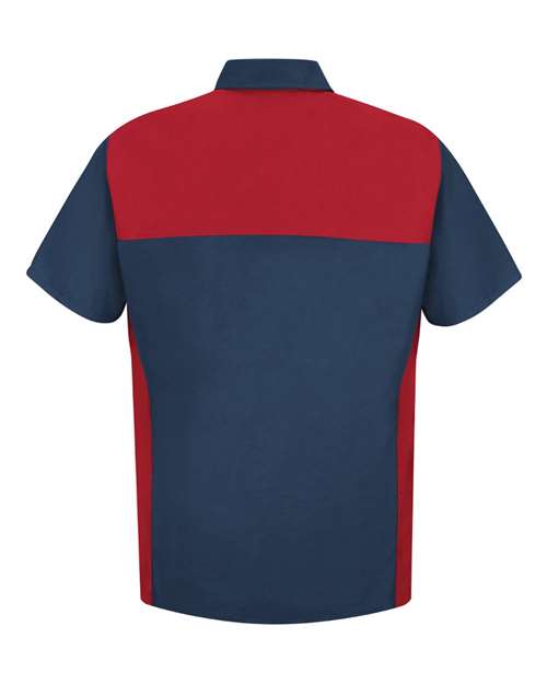 Red Kap - Short Sleeve Motorsports Shirt Long Sizes - SP28L