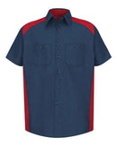 Red Kap - Short Sleeve Motorsports Shirt Long Sizes - SP28L