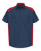 Red Kap - Short Sleeve Motorsports Shirt Long Sizes - SP28L