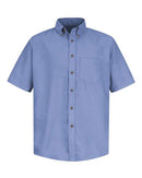 Red Kap - Poplin Short Sleeve Dress Shirt - Long Sizes - SP80L