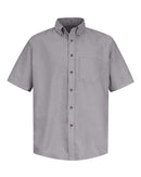 Red Kap - Poplin Short Sleeve Dress Shirt - Long Sizes - SP80L