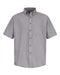 Red Kap - Poplin Short Sleeve Dress Shirt - Long Sizes - SP80L