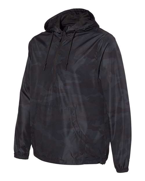 Independent Trading Co. - Unisex Lightweight Quarter-Zip Windbreaker Pullover Jacket - EXP54LWP