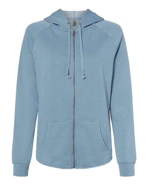 Independent Trading Co. - Women's California Wave Wash Full-Zip Hooded Sweatshirt - PRM2500Z