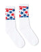 SOCCO - USA-Made Striped Crew Socks - SC100 (More Color)