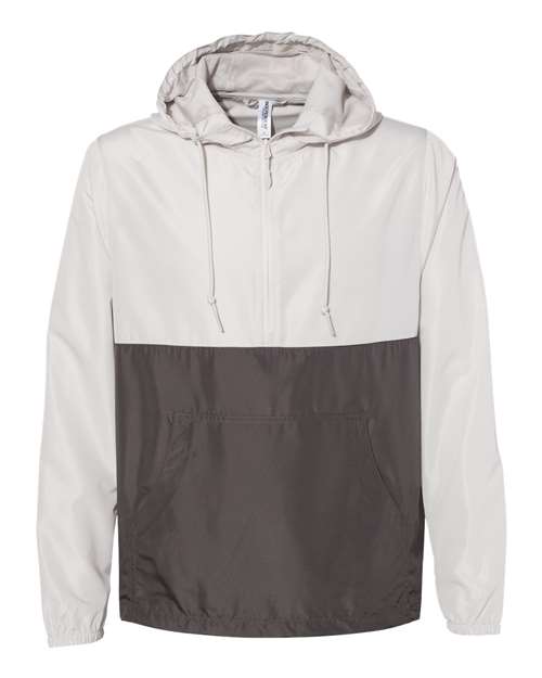 Independent Trading Co. - Unisex Lightweight Quarter-Zip Windbreaker Pullover Jacket - EXP54LWP