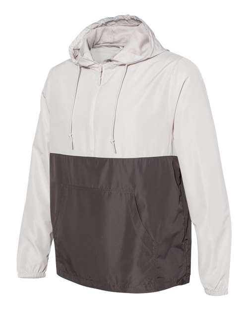 Independent Trading Co. - Unisex Lightweight Quarter-Zip Windbreaker Pullover Jacket - EXP54LWP